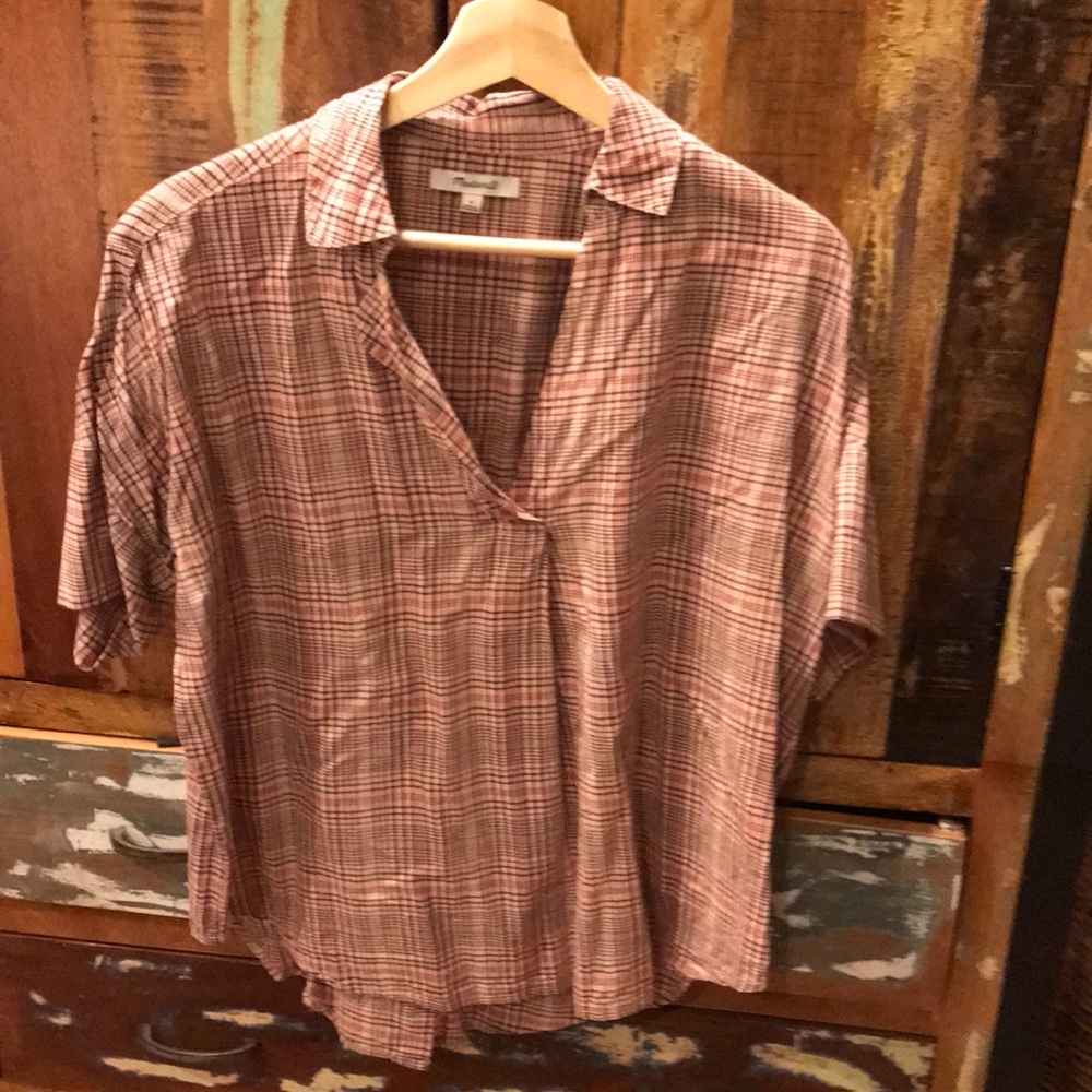 Madewell Courier Shirt button back